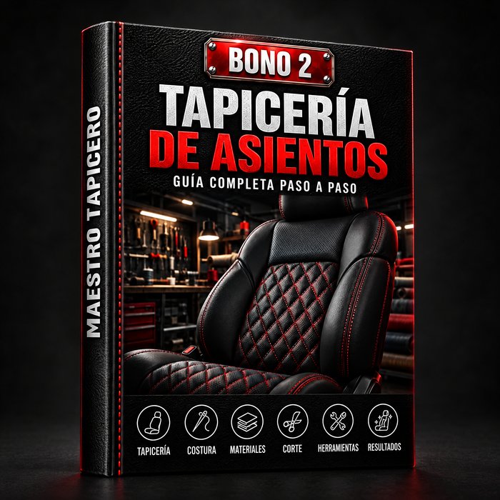 Tapicería de asientos — Paso a paso